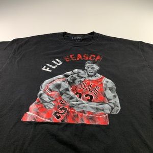 Michael Jordan Scottie Pippin “flu season” T-shirt